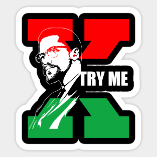 Malcolm X, Black Lives Matter, African American, Black Girl Magic Sticker